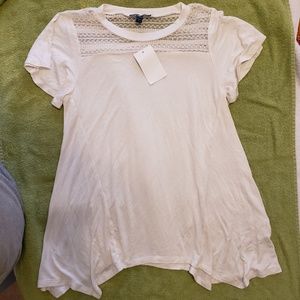 Ivory Tunic with Lace